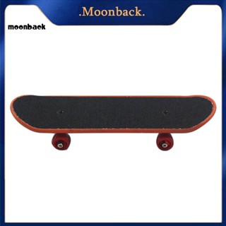 &lt;moonback&gt; สร้างสรรค์ น่ารัก มินิ อัลลอยด์ นิ้ว สเก็ตบอร์ด ของเล่น ตกแต่งบ้าน เครื่องประดับ ของขวัญ