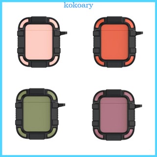 Kok เคสหูฟังบลูทูธ TPU อุปกรณ์เสริม สําหรับ air-pods