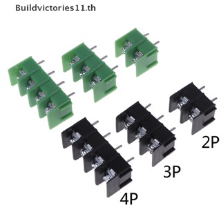 Buildvictories11 บล็อกขั้วต่อสกรู KF7.62-2P 3P 4P 7.62 มม. 10 ชิ้น