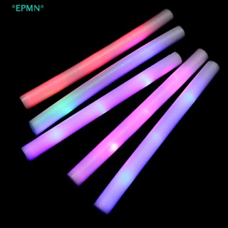 Epmn&gt; แท่งไฟ LED RGB เรืองแสง หลากสี 5 ชิ้น