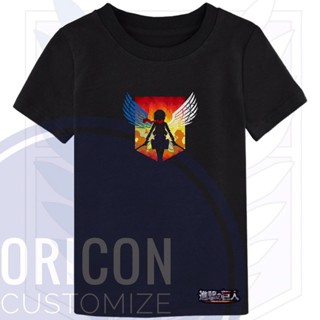 baju attack on titan Tshirt anime wings of freedom Japan Tokyo animation tee Erin Levi t-shirt fashion mikasa manga_01