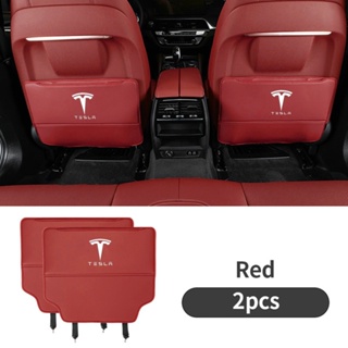 For Tesla เบาะหลังรถยนต์ ป้องกันการเตะ รุ่น Y Mode X S สําหรับ Tesla 3