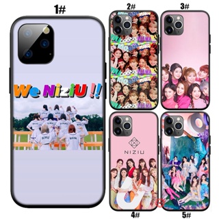 Pj77 เคสโทรศัพท์มือถือแบบนิ่ม ลาย NiziU สําหรับ iPhone 5 5S 6 6S 7 8 11 Pro Max Plus SE XR