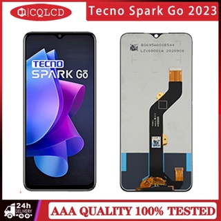 Tecno Spark Go 2023 Tecno Pova 4 infinix Smart 7 หน้าจอสัมผัส LCD แบบเปลี่ยน