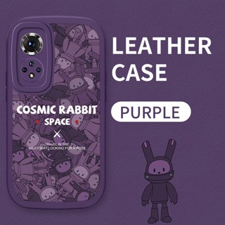 เคสโทรศัพท์มือถือหนัง ซิลิโคนนิ่ม สีม่วง สําหรับ Huawei Nova 5T 7 7i 8 9 10 Y60 Y70 Y90 P30 Lite P40 P50 Mate 30 40 Honor 10i 20i 70 X9 5G Y7 Pro Y9 Prime Y7a | Xmd 205