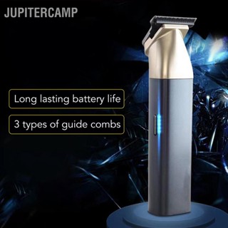 Jupitercamp ปัตตาเลี่ยนตัดผมไฟฟ้า รูปตัว T ชาร์จ Usb 1500mAh เสียงสั่นต่ํา