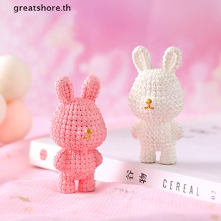 Greatshore ตุ๊กตากระต่ายปีใหม่ ขนาดเล็ก 1:12 สําหรับตกแต่งบ้านตุ๊กตา 1 ชิ้น