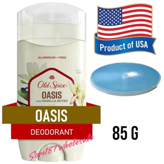Old Spice Oasis Deodorant with Vanilla Notes Scent 85g.