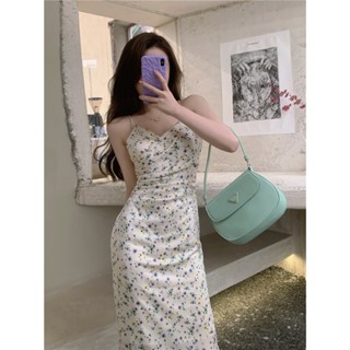 sexy dress เดรสลายดอกไม้ ชุดเซ็กซี่