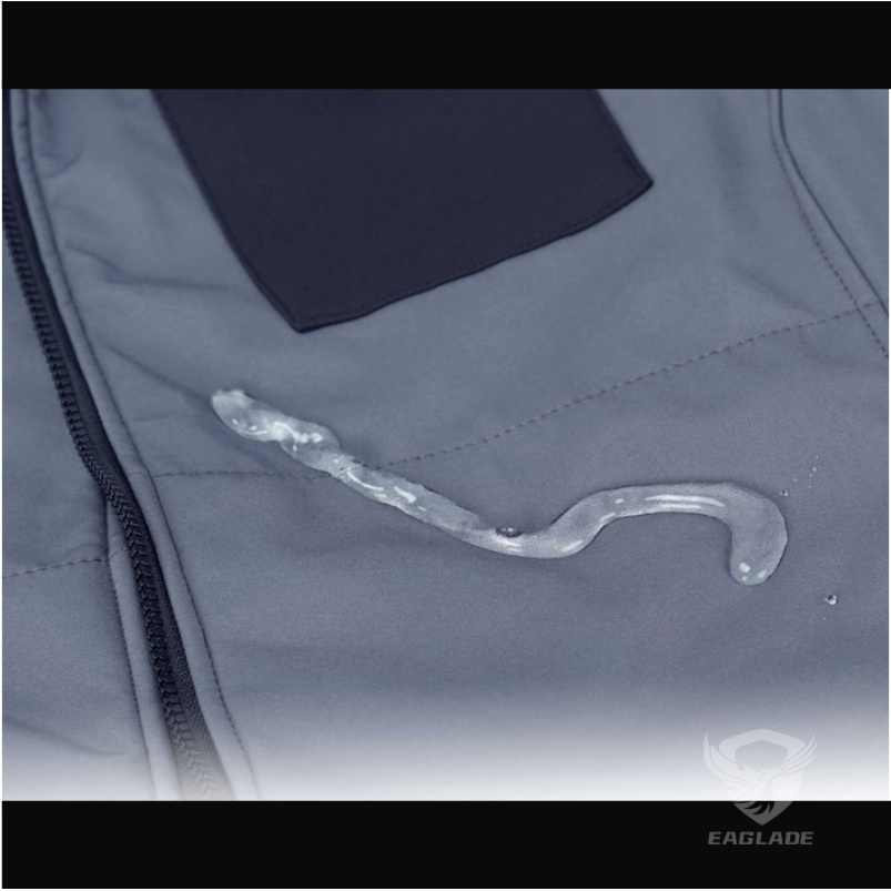 Eaglade เสื้อแจ็กเก็ตยุทธวิธี JT-QX2 กันน้ํา สีดํา สําหรับขี่รถจักรยานยนต์ - รูปที่ 5