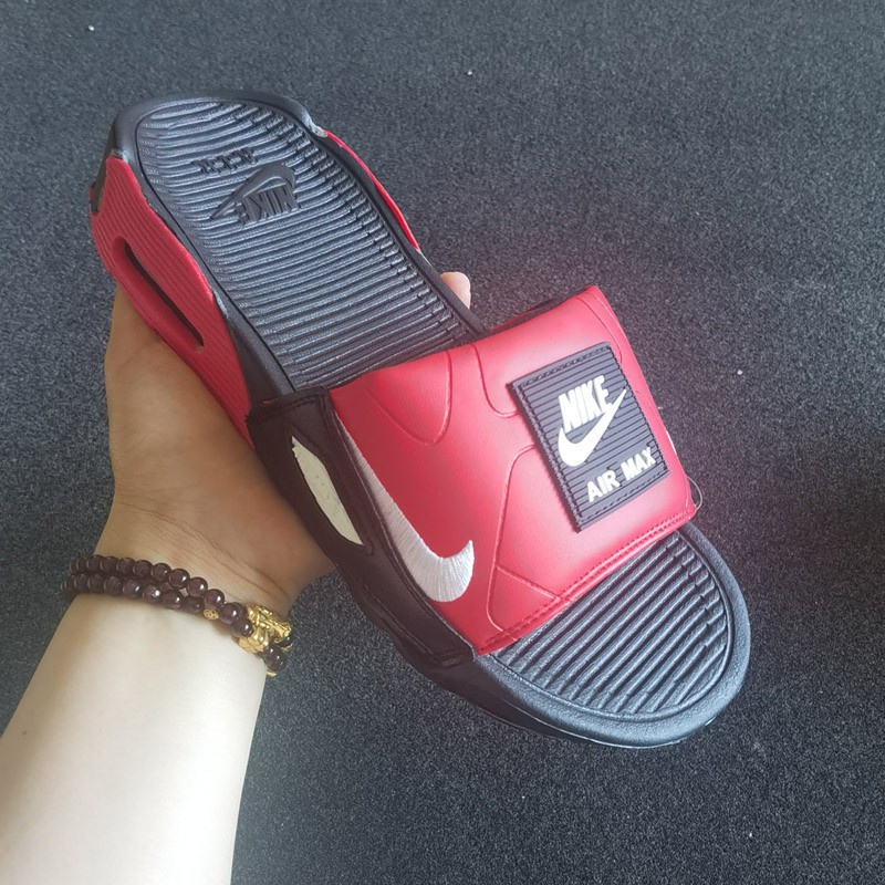 🚀สินค้าแฟชั่น🎀AIR MAX 90 SLIDE AM90 Men's Women's Slippers Casual Shoes Air Cushion Shoes CT5241 y1CF