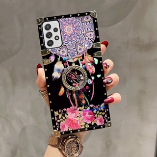 เคสโทรศัพท์มือถือ ขอบตรง แฟชั่นสร้างสรรค์ สําหรับ Samsung Galaxy A54 A14 A13 A73 A53 A33 A23 A72 A52