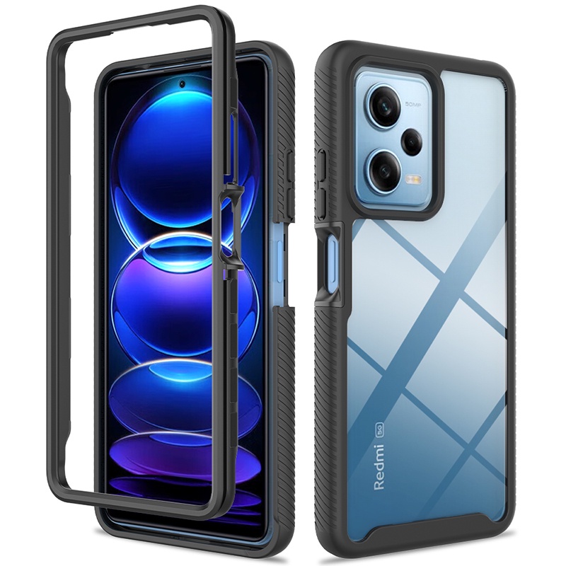 สําหรับ Xiaomi Poco X5 / X5 Pro 5G Full Body Hybrid Anti-Scratch เกราะกันกระแทกป้องกันกรณีฝาครอบ