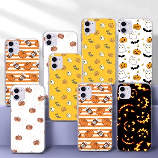 เคสโทรศัพท์มือถือแบบนิ่ม TPU ใส ลายฟักทอง 51AS สําหรับ Samsung S10 S10E S20 Fe Lite S20 Ultra S21 Plus