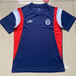 เสื้อกีฬาแขนสั้น ลายทีมชาติฟุตบอล Chivas 23-24 ชุดเยือน แห้งเร็ว ไซซ์ S-XXL สําหรับผู้ชาย