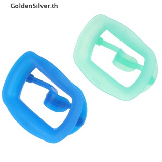 Goldensilver ที่เปิดปาก ซิลิโคน สีเงิน สําหรับเปิดปาก แก้ม