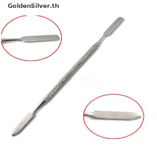 Goldensilver ไม้พายสเตนเลส สําหรับแต่งหน้า 1 ชิ้น