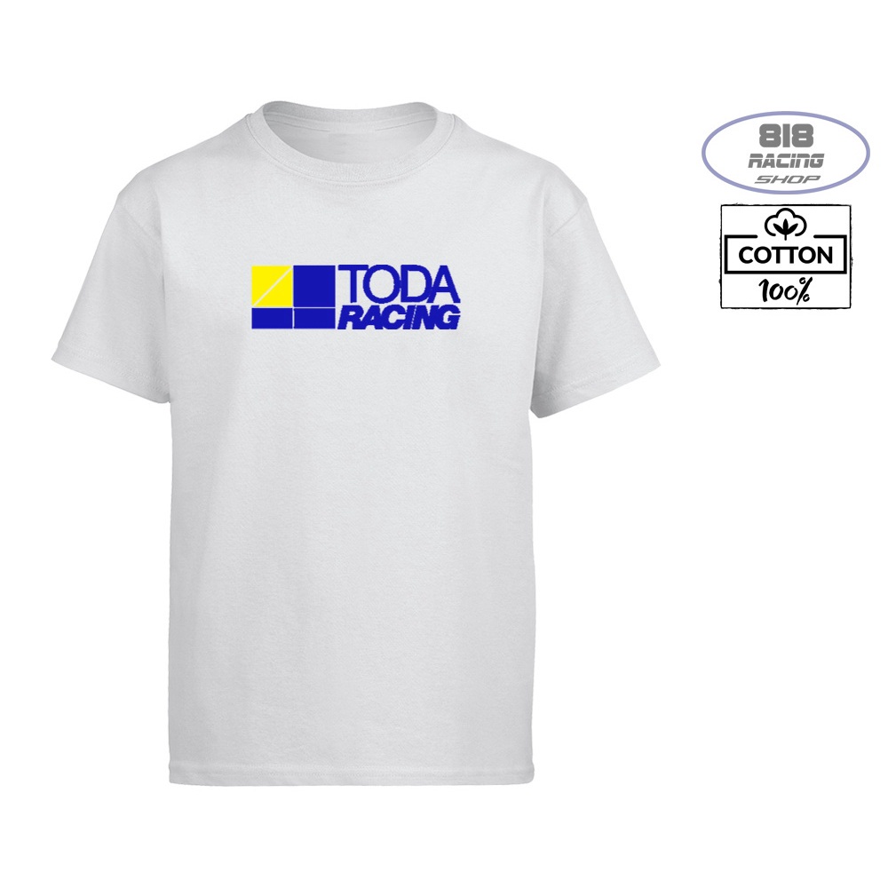 QMเสื้อยืด RACING เสื้อซิ่ง [COTTON 100%] [TODA RACING]