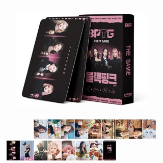 โปสเตอร์การ์ดโลโม่ KPOP BLACKPINK THE GAME Made By Fans HD 2023 BPTG สําหรับสะสม 55 ชิ้น