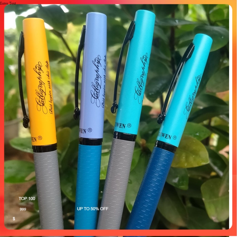 CalligraPhy Rainbow Bamboo Leaf Nib Fountain Pen 876 Self-Cruction Bold Bar_VPP