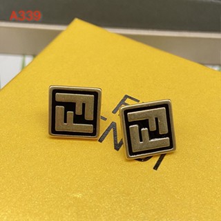เครื่องประดับ ต่างหูสแตนเลส สีทอง สําหรับผู้หญิง