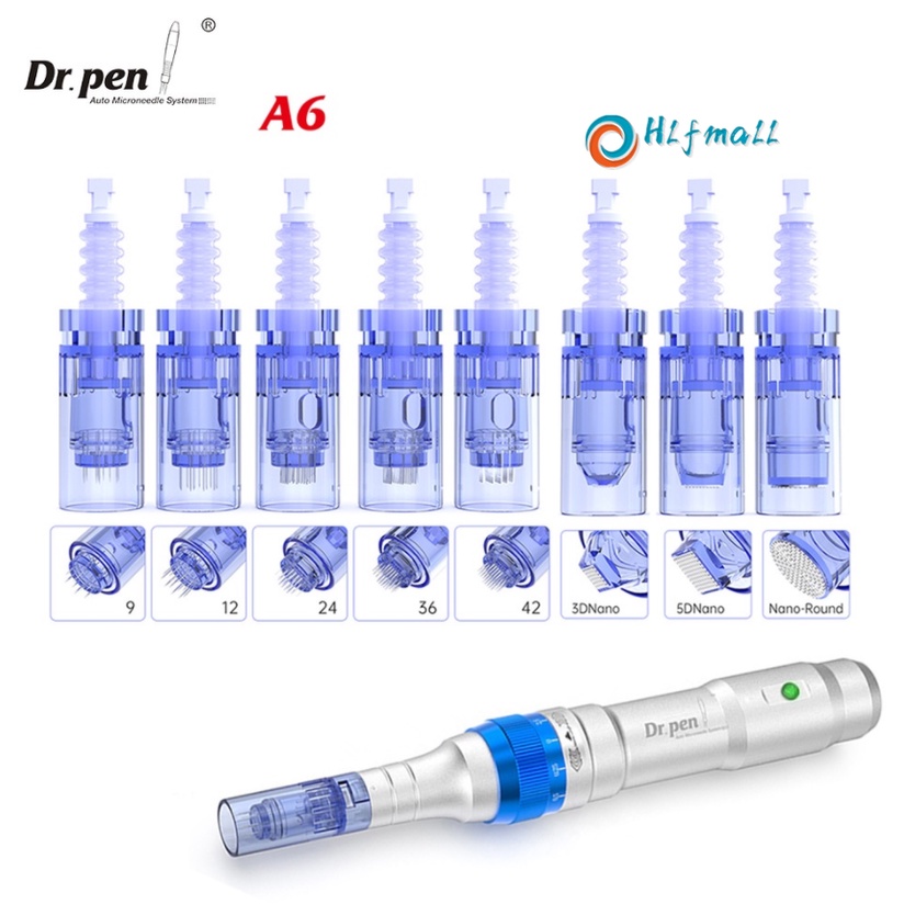 Dr.pen ตลับเข็มสัก ขนาด A6 แบบเปลี่ยน สําหรับ MTS & PMU