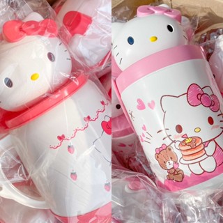 🔥 พร้อมส่ง | กระติกน้ำ กระบอกน้ำ ขวดน้ำ Sanrio แท้ ซาริโอ้ คิตตี้ Kitty