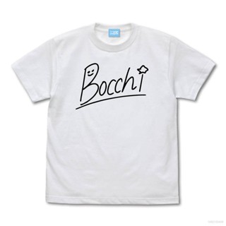 เสื้อยืดแขนสั้นลําลอง ทรงหลวม พิมพ์ลายการ์ตูน Bocchi The Rock น่ารัก พลัสไซซ์ แฟชั่นสําหรับผู้ชาย และผู้หญิง