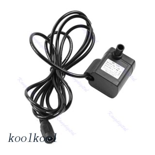 Kool ใหม่ ปั๊มน้ําพุ DC 3W 5.5V- 12V สําหรับตู้ปลา