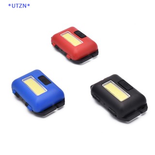 Utzn&gt; ไฟฉายสวมศีรษะ LED ขนาดเล็ก กันน้ํา สําหรับตั้งแคมป์ ตกปลา กลางแจ้ง