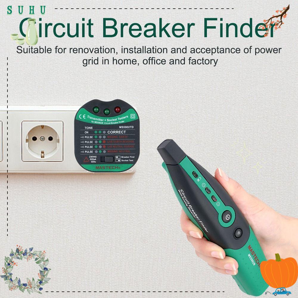 Tools 1175 บาท Suhu เครื่องทดสอบวงจรเบรกเกอร์อัตโนมัติ ความแม่นยําสูง MS5902 220v 110v Home & Living