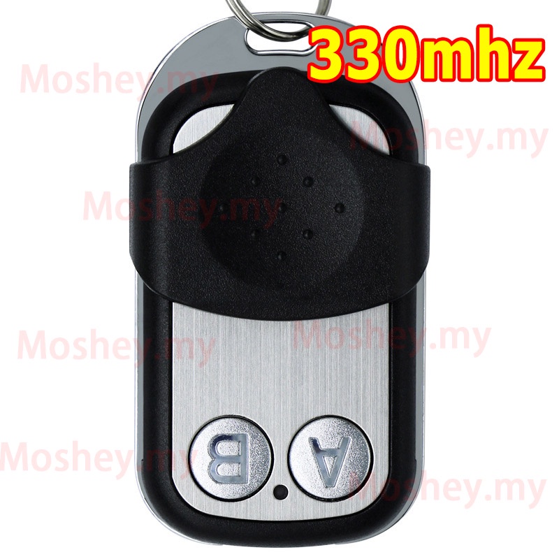 330MHz Clone Auto Gate รีโมทคอนโทรลไร้สาย 433MHz clone Type Remote (ฟรีแบตเตอรี่) ประเภทสําเนา AB bu
