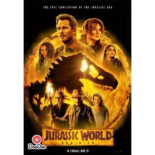 DVD Jurassic World Dominion (2022) จูราสสิค เวิลด์ ทวงคืนอาณาจักร (เสียง ไทย/อังกฤษ | ซับ ไทย/อังกฤษ) หนัง ดีวีดี