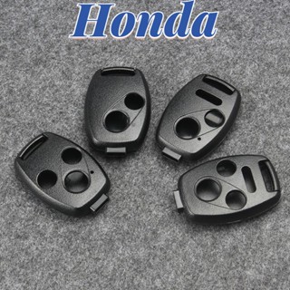 เคสกุญแจรีโมตรถยนต์ 2 ปุ่ม และ3 ปุ่ม สำหรับ Honda Jazz City CRV CIVIC เคสรีโมตกุญแจรถยนต์ สําหรับ Accord CRV Pilot Civic 2003 2007 2008 2009 2010 2011 2012 2013