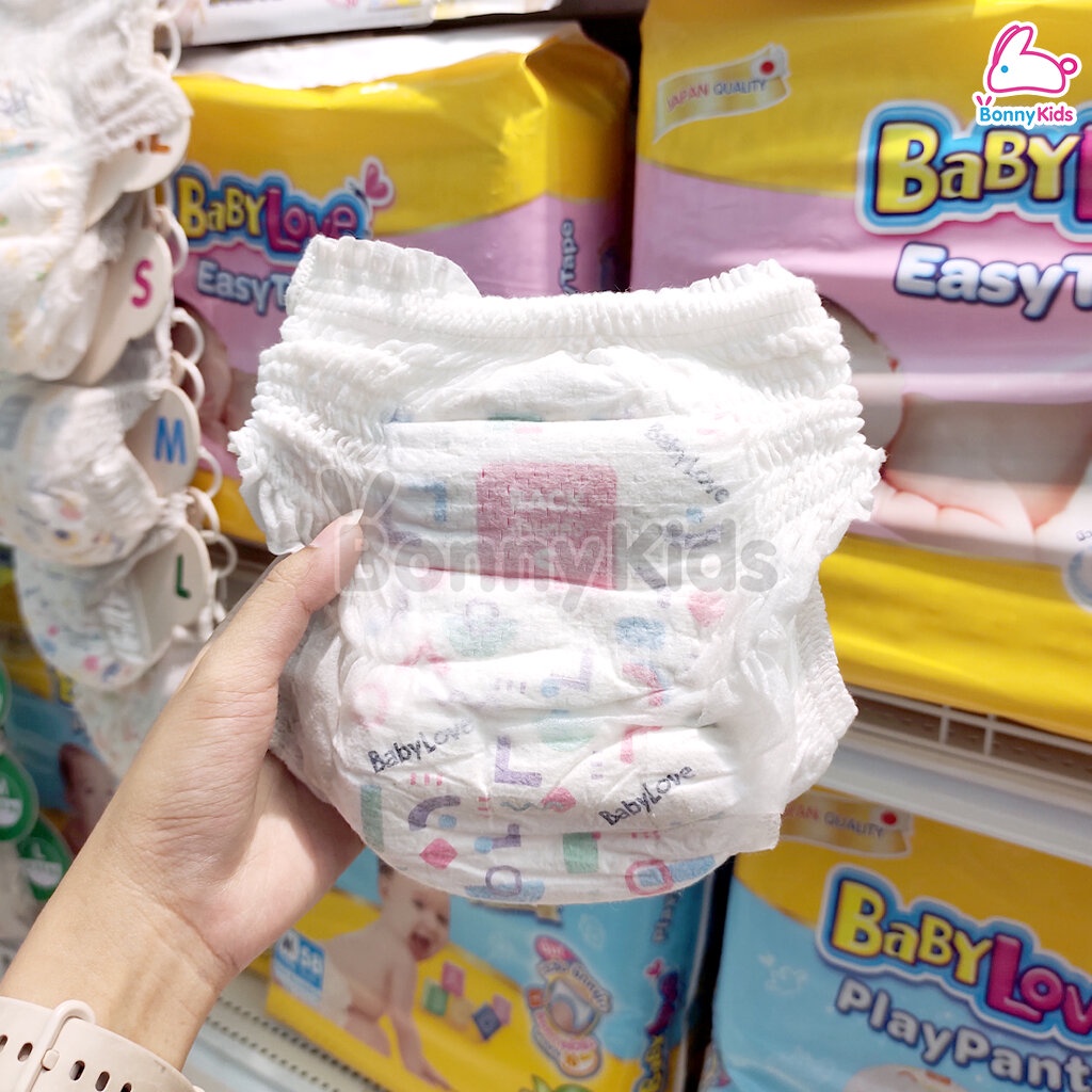 BABYLOVE (เบบี้เลิฟ) BabyLove Playpants Premium ผ้าอ้อมเด็กสำเร็จรูป เบบี้เลิฟ เพลย์แพ้นท์ รุ่นกางเกง - รูปที่ 4