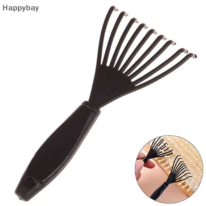 <Happybay> แปรงหวีผม ทําความสะอาด กําจัดขน 1 ชิ้น ลดราคา