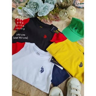 Polo เสื้อคอกลม ปักโปโล