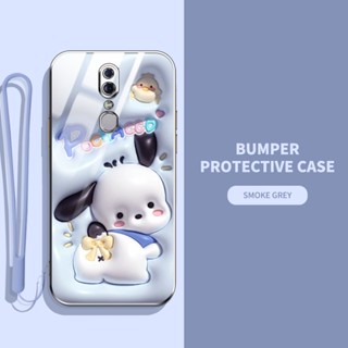 เคส OPPO F11 F9 A9 F11 Pro F9 Pro น่ารัก 3D สามมิติ สัตว์และพืช หรูหรา สี่เหลี่ยม ชุบไฟฟ้า เคสป้องกันกล้อง