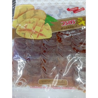 มะม่วงอบแห้ง ตราวรพร 250g สินค้าขายดี Dehydrated Mango, Woraporn Brand, 250g, best seller