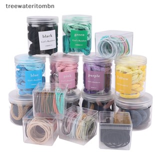 Tt 50/20/30 ชิ้น สีใหม่ ไนลอน ยืดหยุ่น ยางรัดผม สําหรับผู้หญิง ผู้ชาย ผมบาง mbn