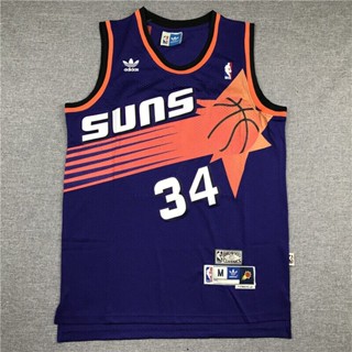 Motion NBA Suns ฟีนิกซ์ สําหรับผู้ชาย #เสื้อกีฬาบาสเก็ตบอล ลายทีม Charles Barkley 34 860306