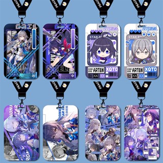 Honkai:  Star Rail card sleeve Bronya Name tag Seele ACGN anime Student card animation protective case key rings/chains  Transparent shell