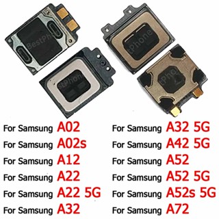  อะไหล่ตัวรับสัญญาณลําโพงหูฟัง แบบเปลี่ยน สําหรับ Samsung Galaxy A12 A22 A32 A42 A52 A52s A72 5G A02 A02s