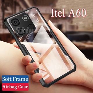 เคสใส แบบนิ่ม กันกระแทก สําหรับ Itel A60 Itel A 60