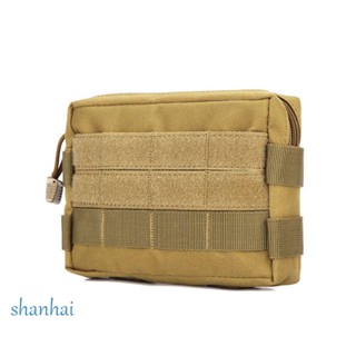 Shanhai Molle กระเป๋าคาดเอว EDC เหมาะกับเล่นกีฬากลางแจ้ง สําหรับผู้ชาย