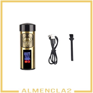 [Almencla2] เครื่องตัดหนวดเครา แบบชาร์จ USB