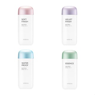 [Missha] All-around Safe Block Sun Milk SPF50+ PA+++ เอสเซ้นส์ เนื้อกํามะหยี่ กันน้ํา ผิวนุ่ม 70 มล.