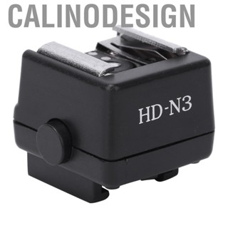 Calinodesign Hot Shoe Adapter HD-N3 PC Flash Light Hot Shoe Mounting Adapter Accessory