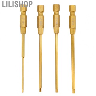 Lilishop RC  Hex Screwdriver  Ergonomic Rust Resistant  Twist 4Pcs 4 in 1 Hex Screwdriver  for RC Helicopter