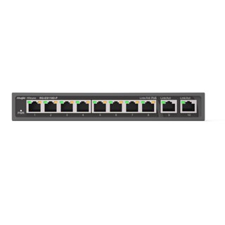 RUIJIE RG-ES110D-P POE Switch 10 Port 100Mbps 2 Uplink Gigabit